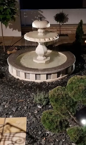 Steinarten und Oberflächen